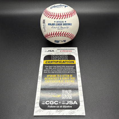 Tommy John "Bionic Man" Autographed Baseball (JSA)