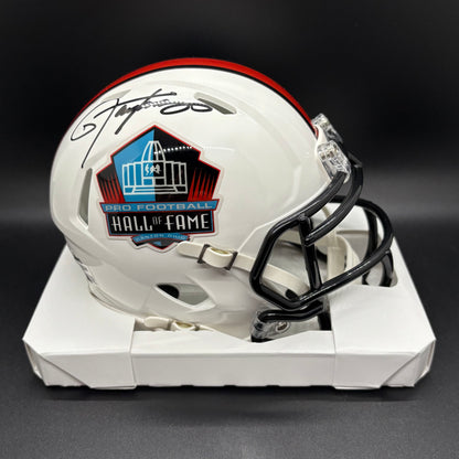 Lawrence Taylor Hall of Fame Autographed Mini Helmet (BAS)