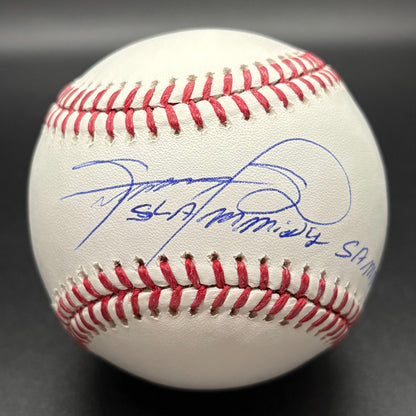 Sammy Sosa Autographed Baseball (JSA)