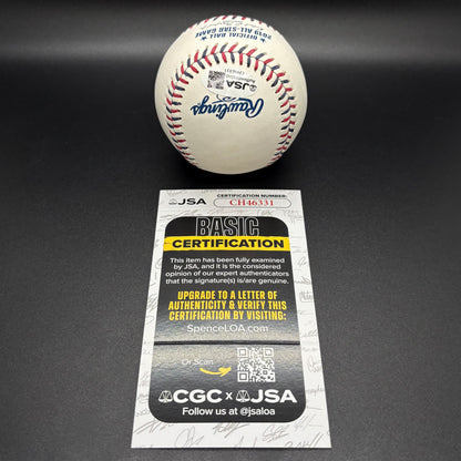 Francisco Lindor 2019 All-Star Game Autographed Baseball (JSA)