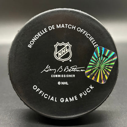 Brad Marchand 2023 Winter Classic Autographed Puck (COA)