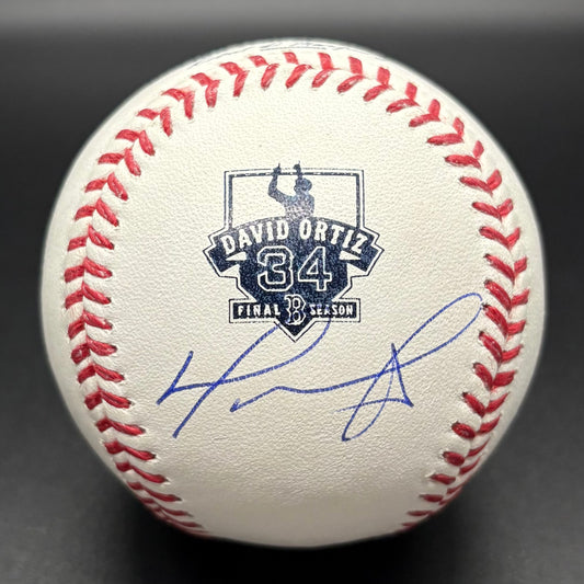 David Ortiz Final Season Autographed Baseball (Beckett)