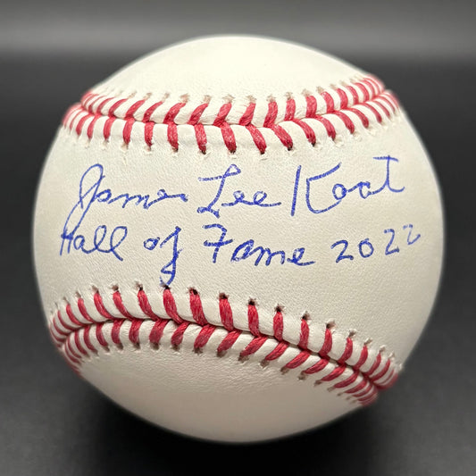Jim Kaat "Hall of Fame 2022" Full Name Autographed Baseball (JSA)