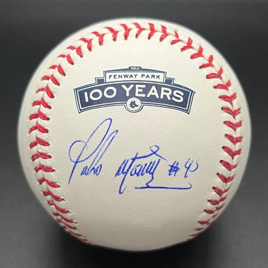 Pedro Martinez Fenway 100 Years Autographed Baseball (JSA)