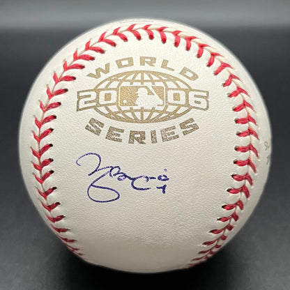 Yadier Molina 2006 World Series Autographed Baseball (JSA)