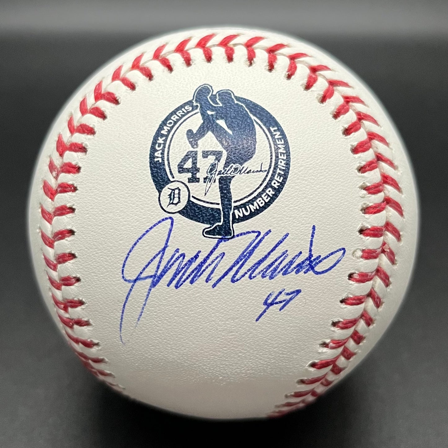 Jack Morris Retirement Autographed Baseball (Beckett)