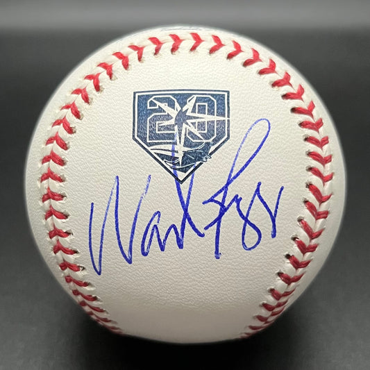 Wade Boggs Rays 20th Anniversary Autographed Baseball (JSA)