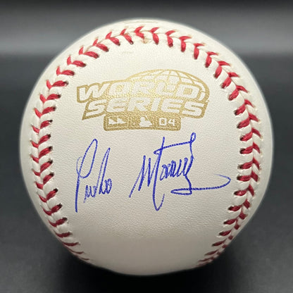 Pedro Martinez 2004 World Series Autographed Baseball (JSA)