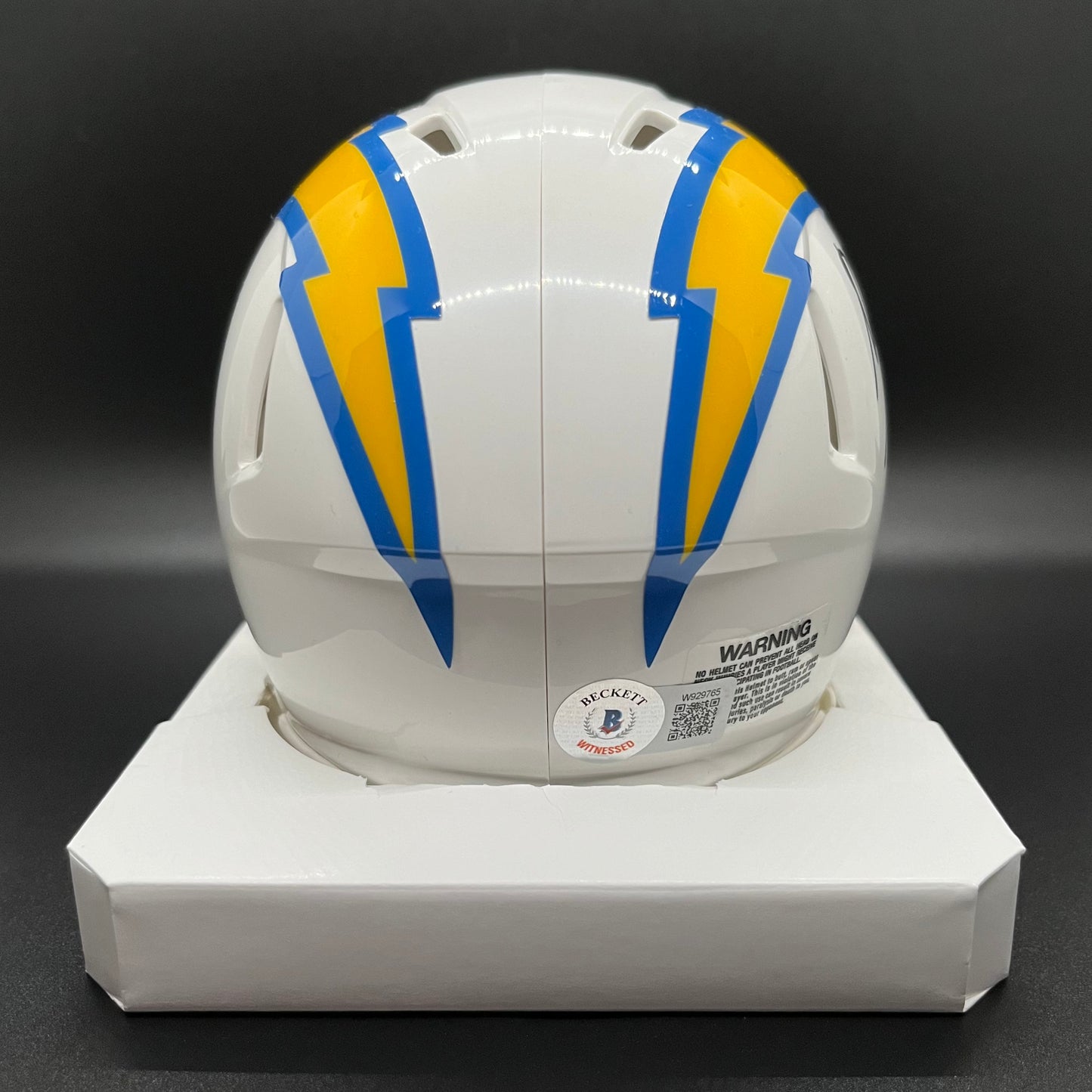 Antonio Gates Autographed Mini Helmet (Beckett)