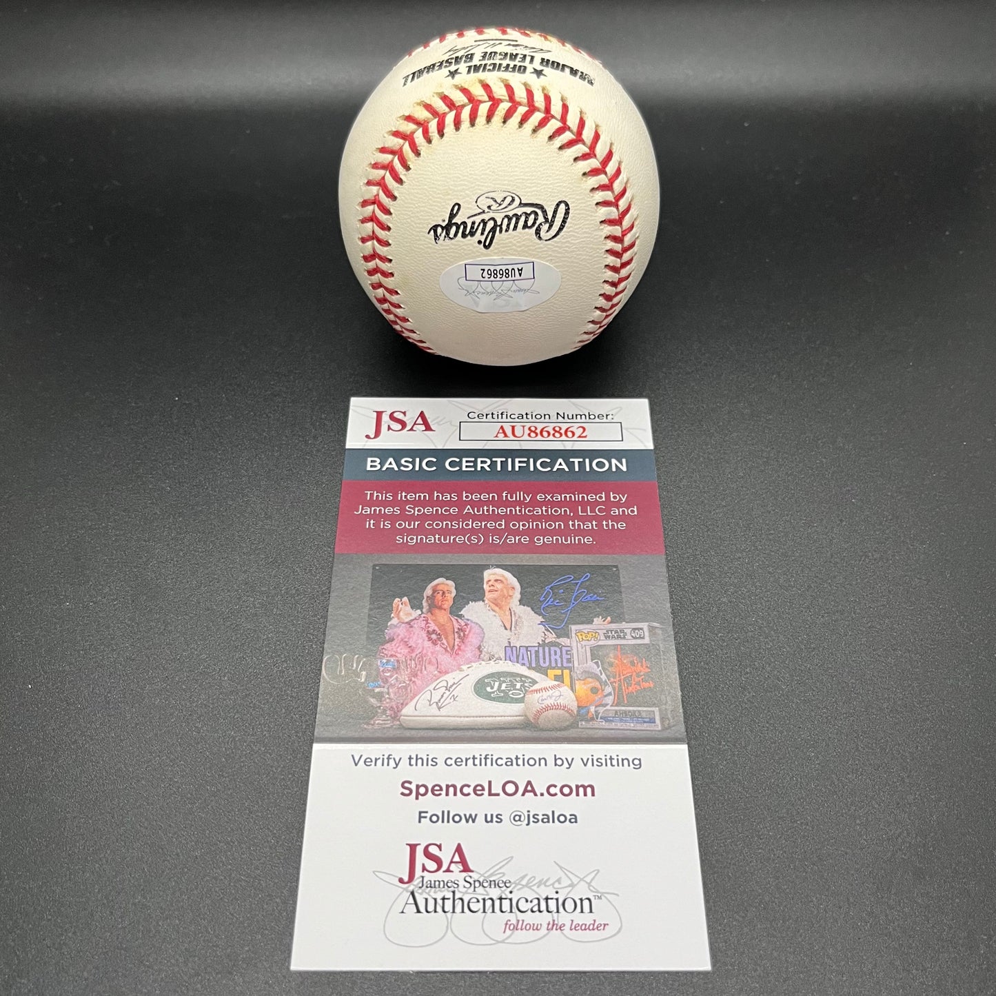 Cal Ripken Jr. Retirement Autographed Baseball (JSA)