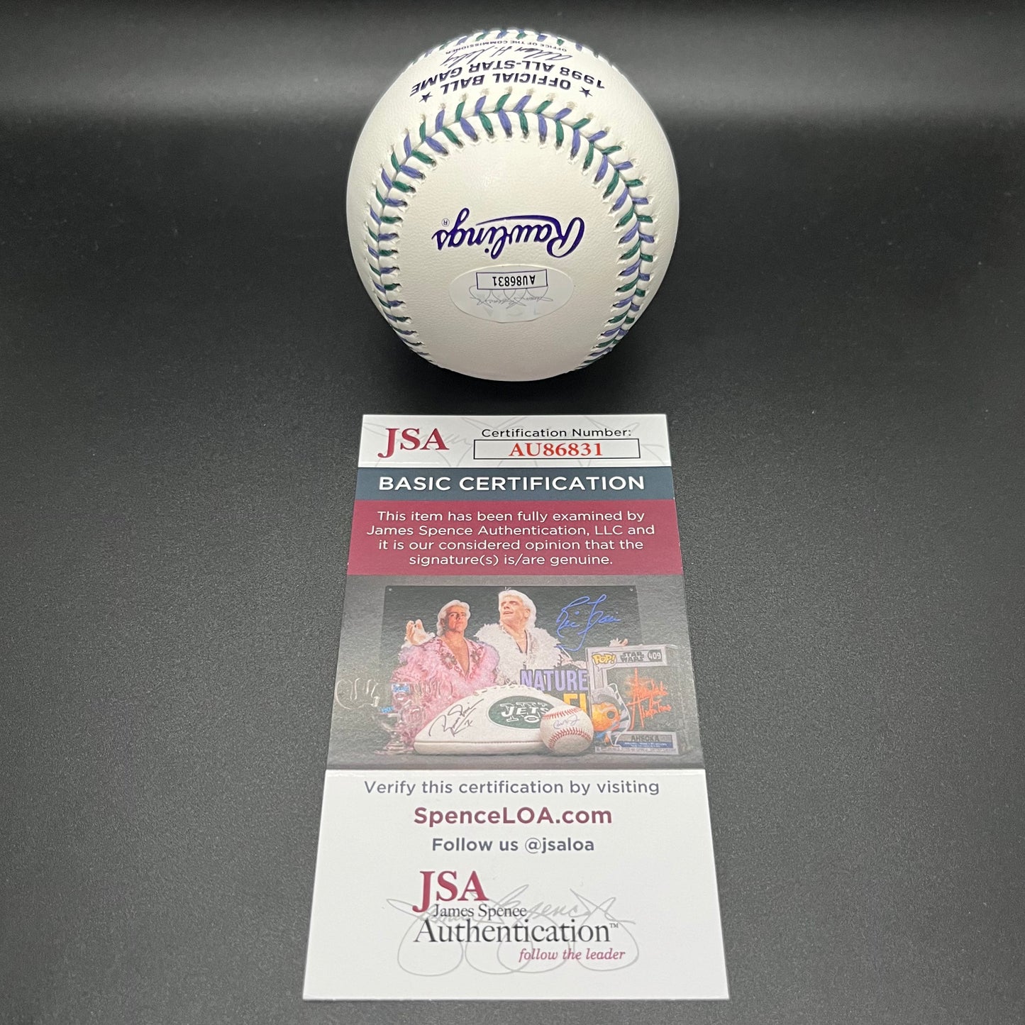 Pedro Martinez 1998 All-Star Game Autographed Baseball (JSA)