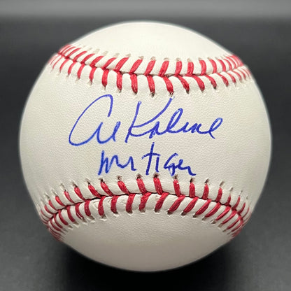 Al Kaline “Mr. Tiger” Autographed Baseball (Leaf)