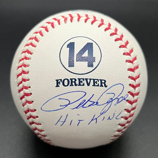 Pete Rose “Hit King” 14 Forever Autographed Baseball (JSA)