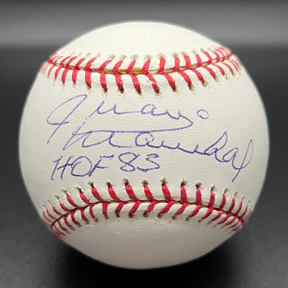 Juan Marichal “HOF 83” Autographed Baseball (JSA)