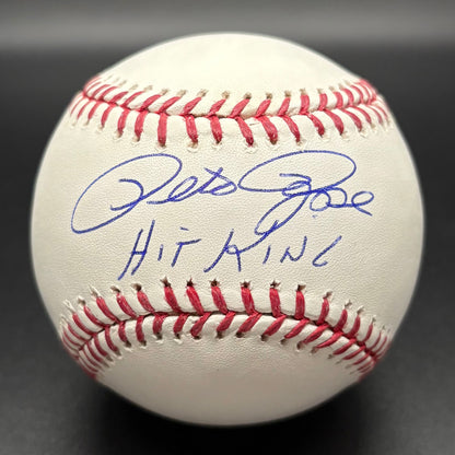 Pete Rose "Hit King" Autographed Baseball (JSA)