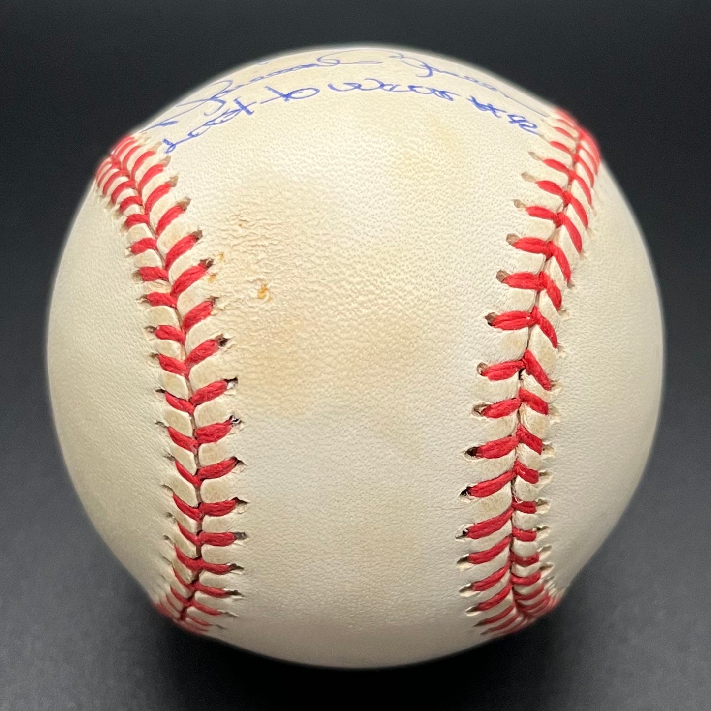 Mariano Rivera “Last to Wear #42” JR 50th Autographed Baseball (Beckett)