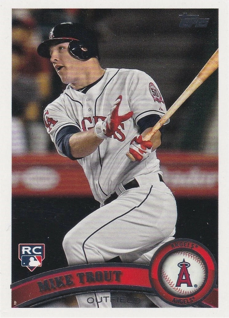 Mike Trout Autograph Signing